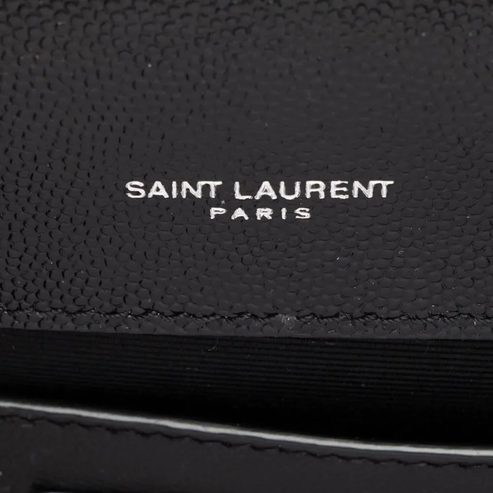 Saint Laurent Grain de Poudre Monogram Kate Small Shoulder Bag - Picture 9 of 11